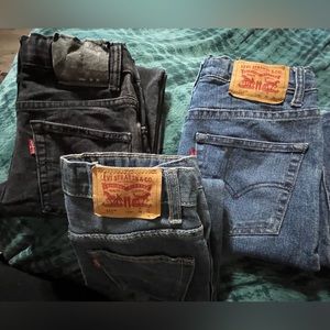 3 pairs of Levi’s | Boy’s Slim 511’s size 12 regular